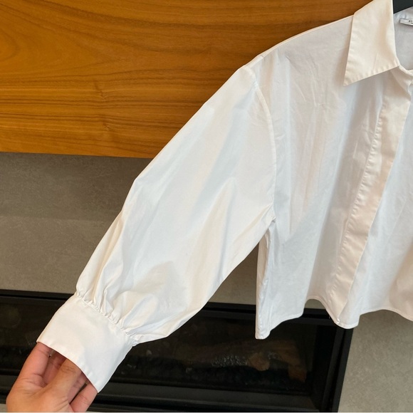 Peserico Women’s White Shirt, Size IT 40/ US 4 - Picture 6 of 13